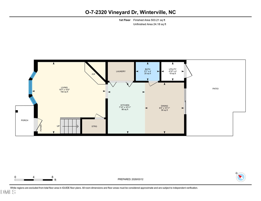 2320 Vineyard Drive #O-7, Winterville, NC 28590 - #2