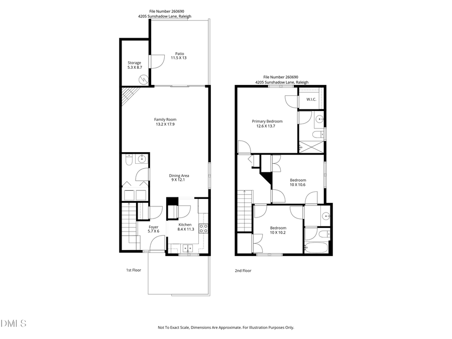 4205 Sunshadow Lane, Raleigh, NC 27613 - #2
