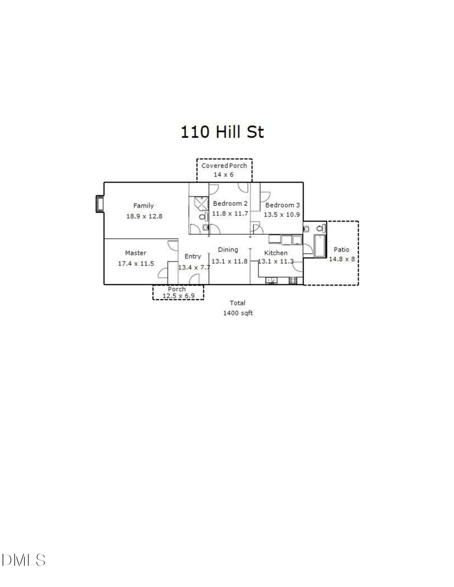 110 Hill Street, Hillsborough, NC 27278 - #2