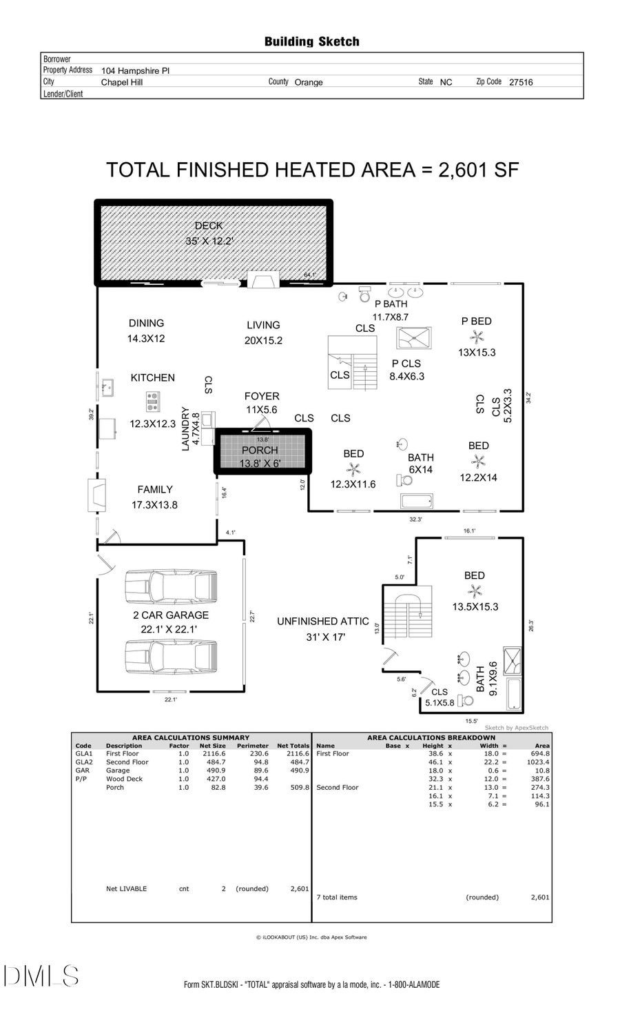 104 Hampshire Place, Chapel Hill, NC 27516 - #2