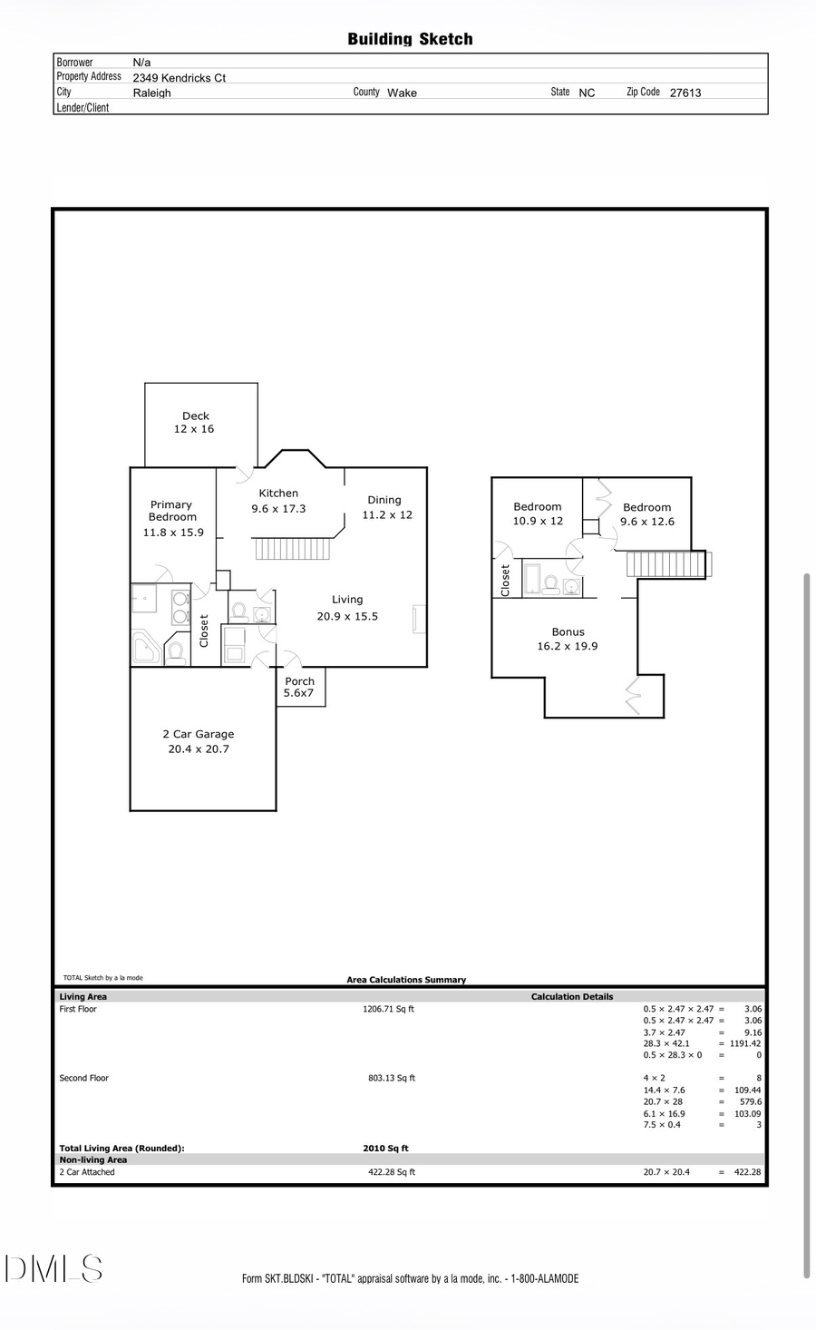 2349 Kendricks Court, Raleigh, NC 27613 - #2