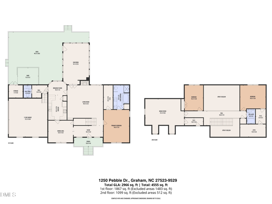 1250 Pebble Drive, Graham, NC 27253 - #2