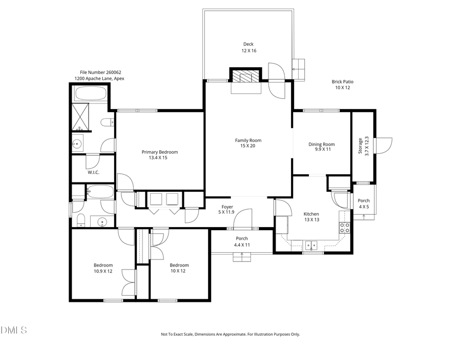 1200 Apache Lane, Apex, NC 27502 - #2