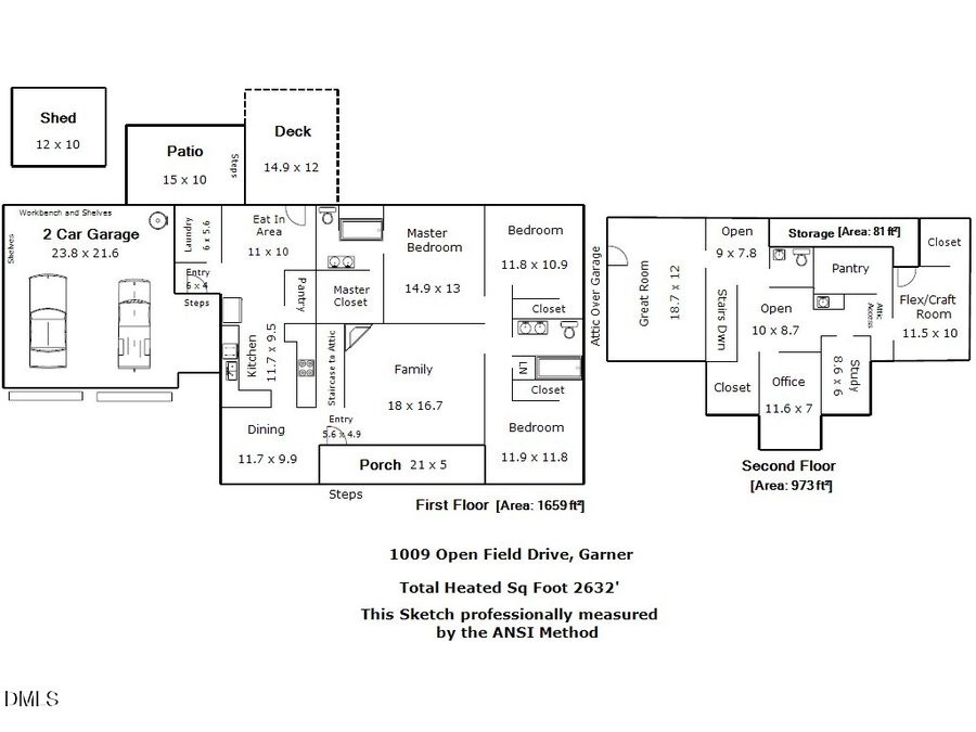 1009 Open Field Drive, Garner, NC 27529 - #2