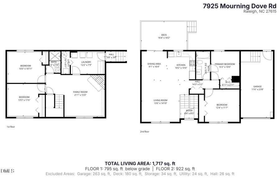 7925 Mourning Dove Road, Raleigh, NC 27615 - #2