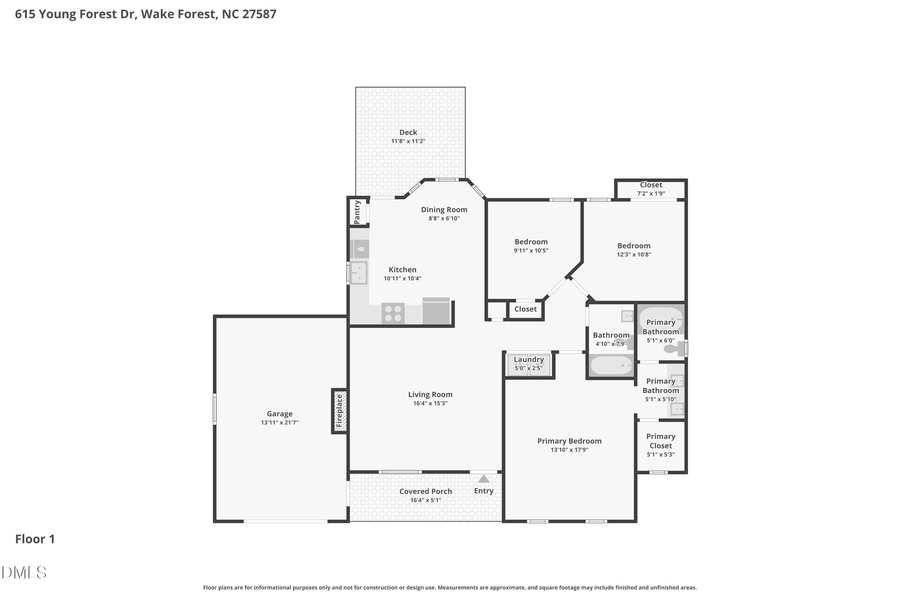 615 Young Forest Drive, Wake Forest, NC 27587 - #2