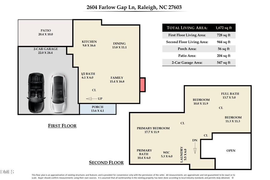 2604 Farlow Gap Lane, Raleigh, NC 27603 - #2