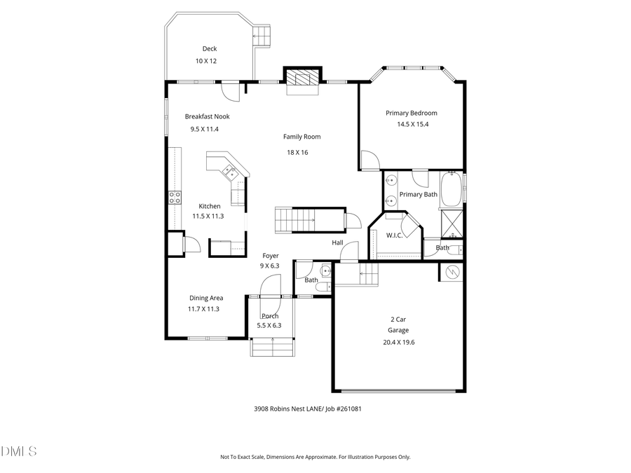 3908 Robins Nest Lane, Wake Forest, NC 27587 - #2