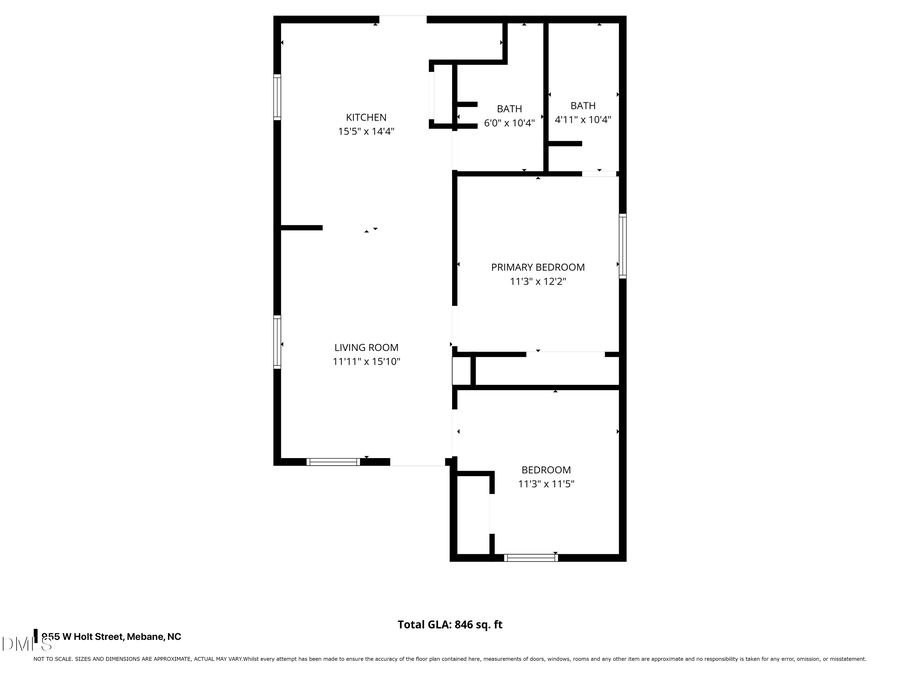 955 W Holt Street, Mebane, NC 27302 - #2