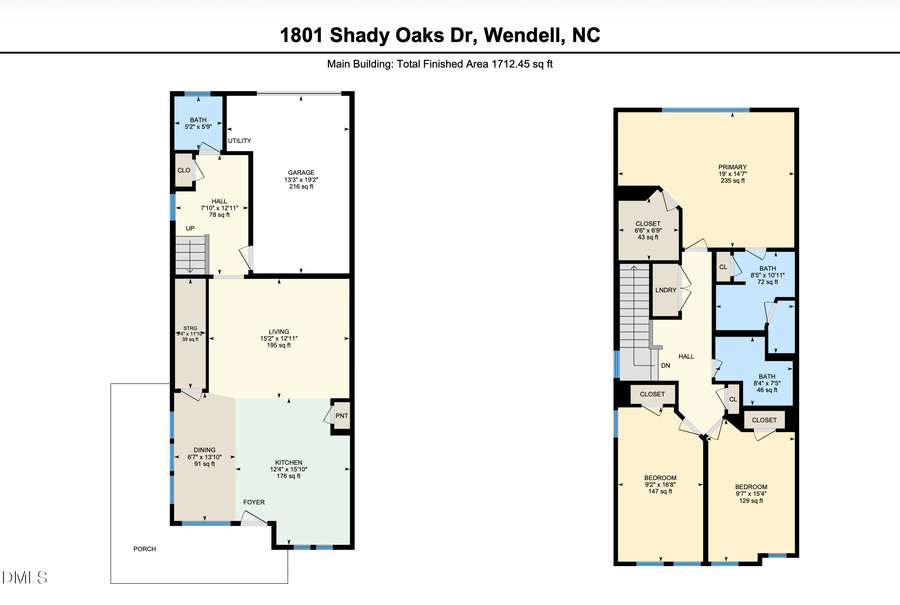 1801 Shady Oaks Drive, Wendell, NC 27591 - #2