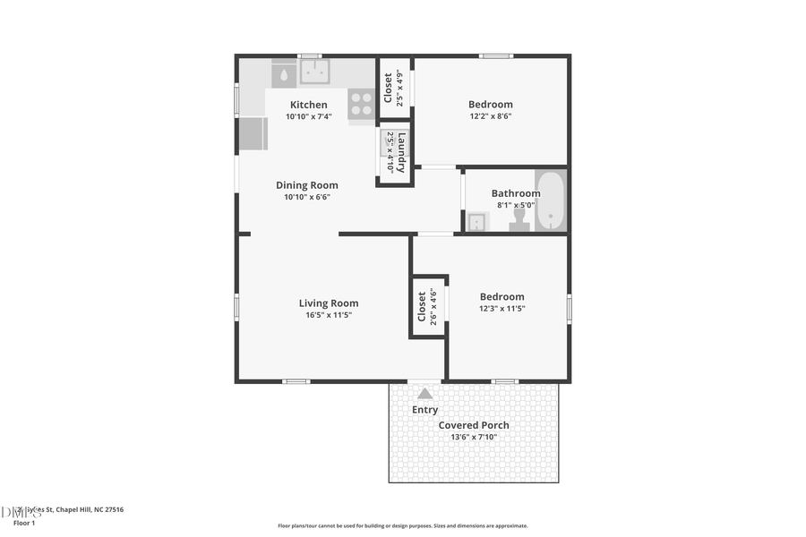 620 Sykes Street, Chapel Hill, NC 27516 - #2