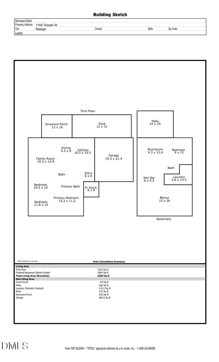 1104 Temple Street, Raleigh, NC 27609 - #2