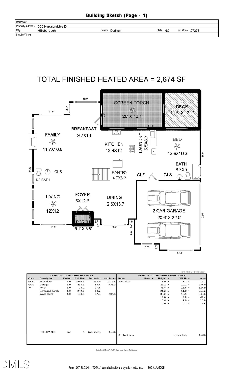 505 Hardscrabble Drive, Hillsborough, NC 27278 - #2