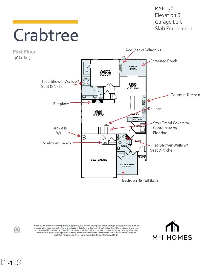 2341 Englemann Drive #Lot 136, Apex, NC 27502 - #3