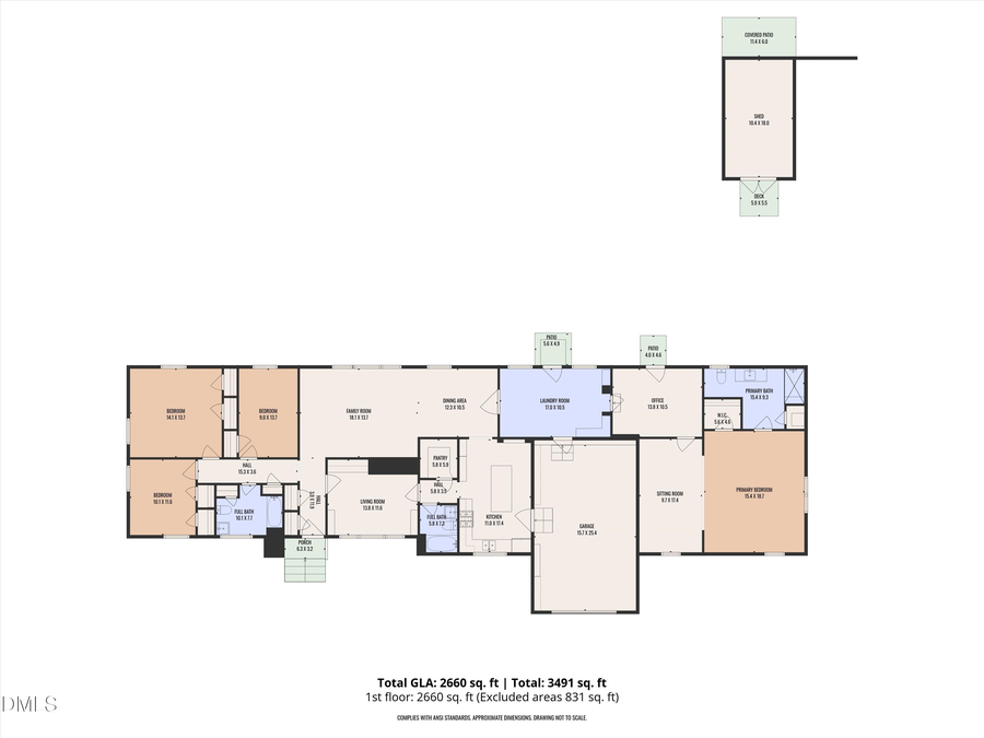 205 John Street, Louisburg, NC 27549 - #2