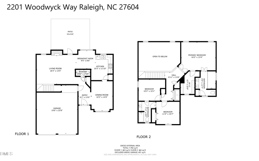 2201 Woodwyck Way, Raleigh, NC 27604 - #2