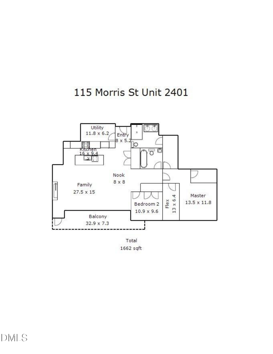 115 Morris Street #2401, Durham, NC 27701 - #2