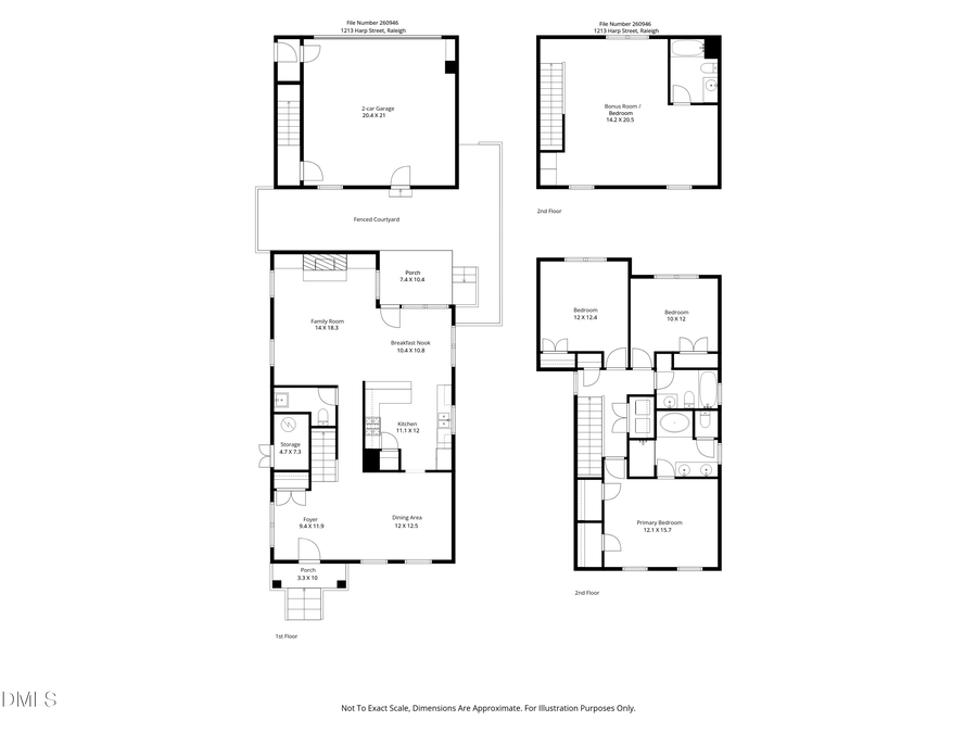 1213 Harp Street, Raleigh, NC 27604 - #2