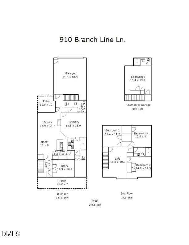 910 Branch Line Lane, Apex, NC 27502 - #2