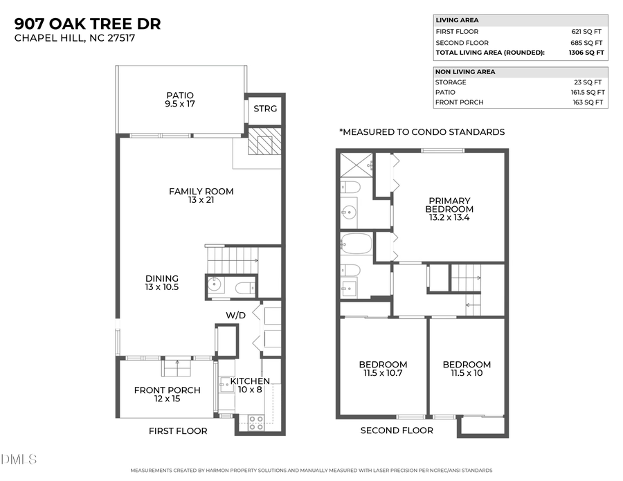 907 Oak Tree Drive, Chapel Hill, NC 27517 - #2