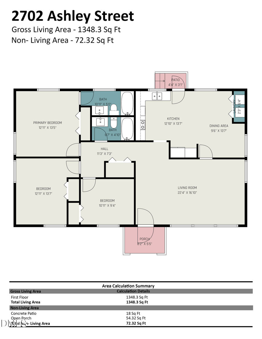 2702 Ashley Street, Durham, NC 27704 - #2