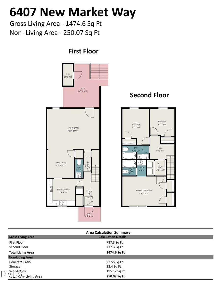 6407 New Market Way, Raleigh, NC 27615 - #2