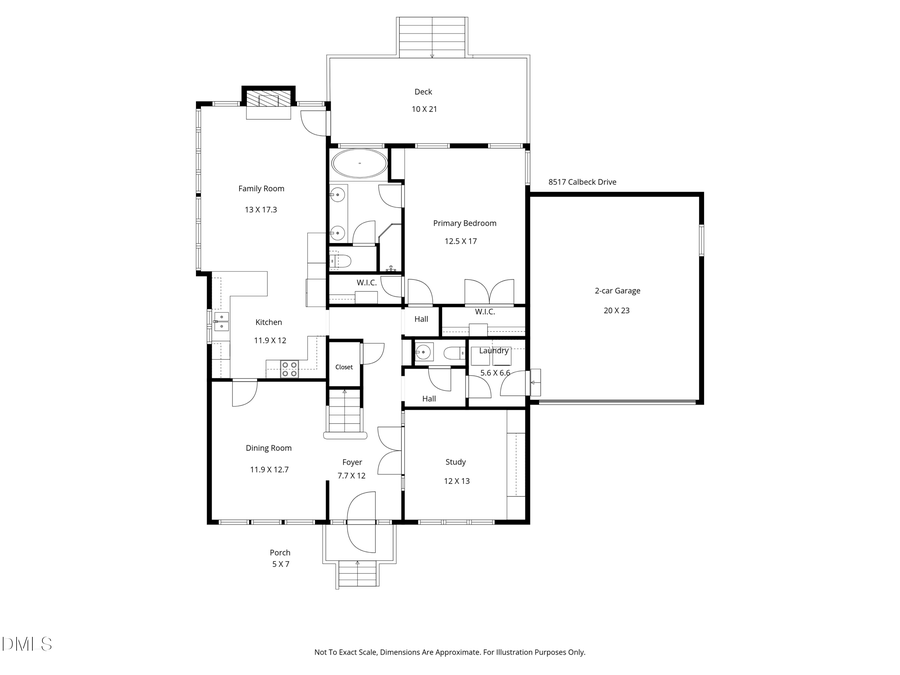 8517 Caldbeck Drive, Raleigh, NC 27615 - #2
