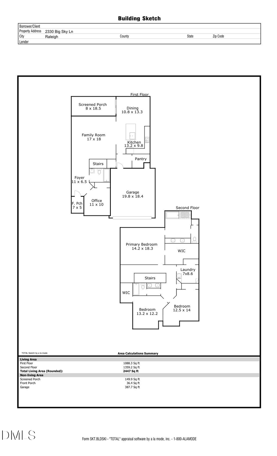 2330 Big Sky Lane, Raleigh, NC 27615 - #2