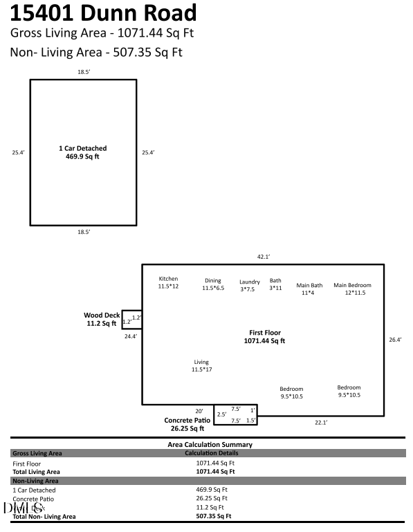 15401 Dunn Road, Godwin, NC 28344 - #2