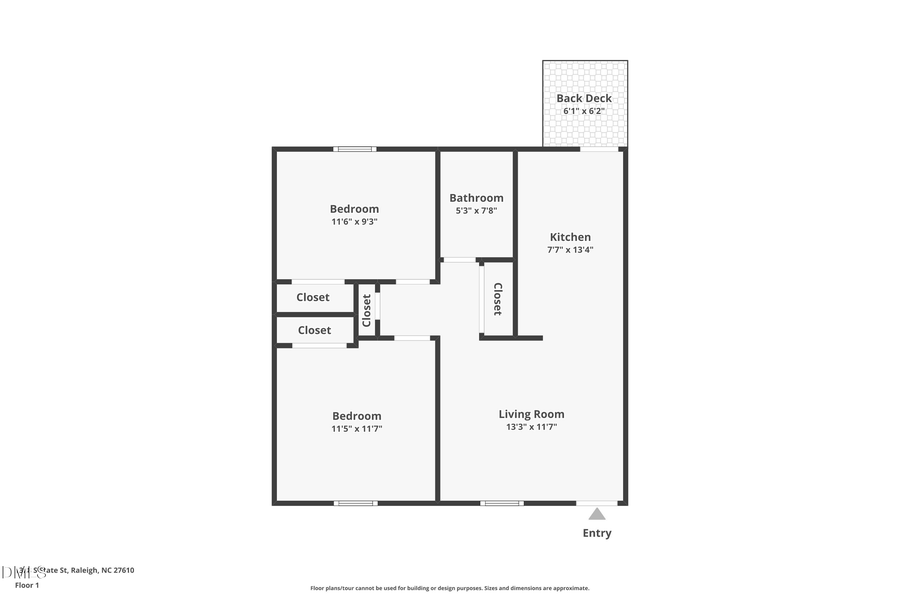 1328 S State Street #B, Raleigh, NC 27610 - #2