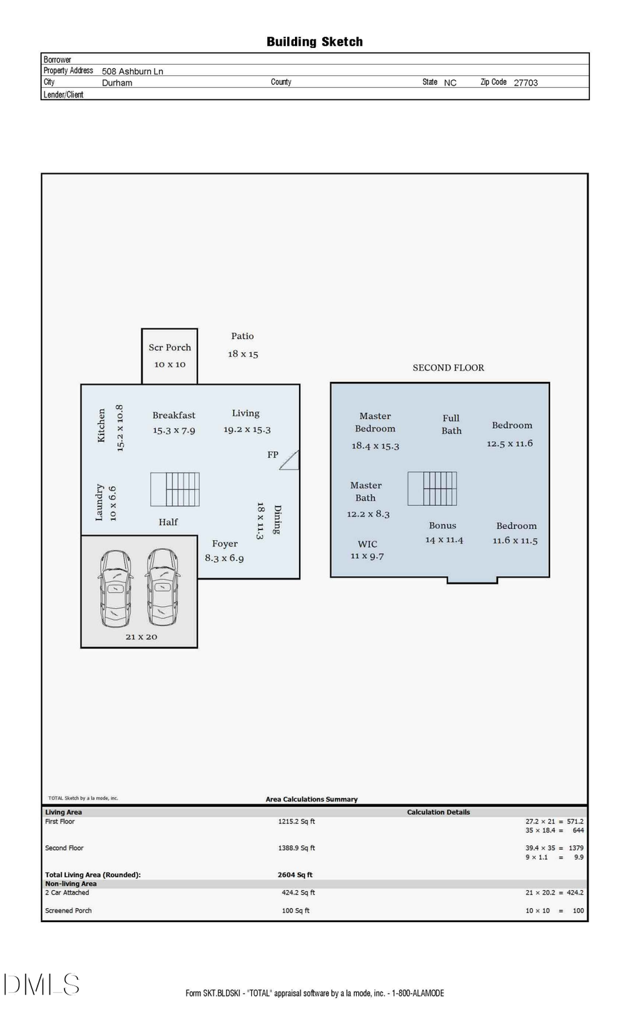 508 Ashburn Lane, Durham, NC 27703 - #2