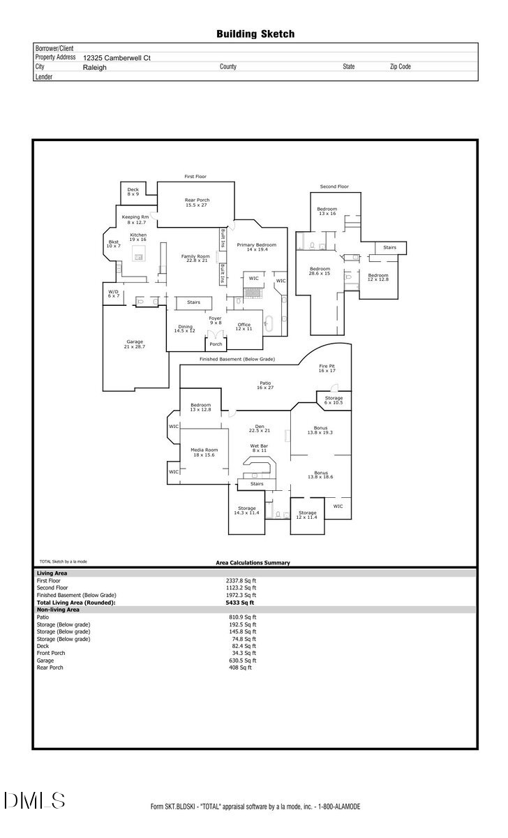 12325 Camberwell Court, Raleigh, NC 27614 - #2
