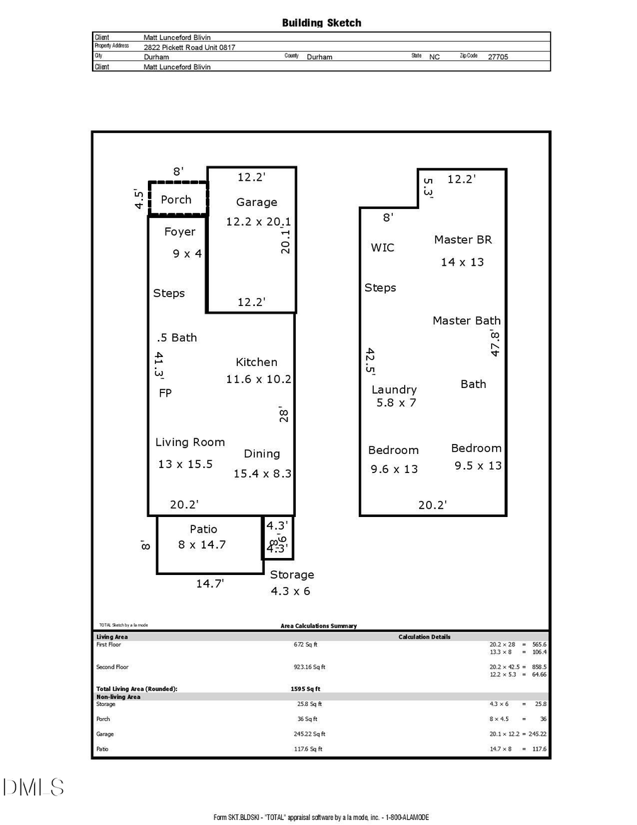 2822 Pickett Road #Apt 154, Durham, NC 27705 - #2