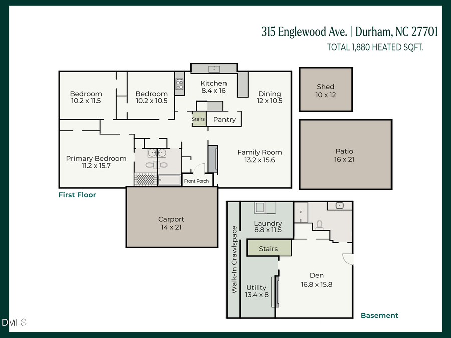 315 Englewood Avenue, Durham, NC 27701 - #2