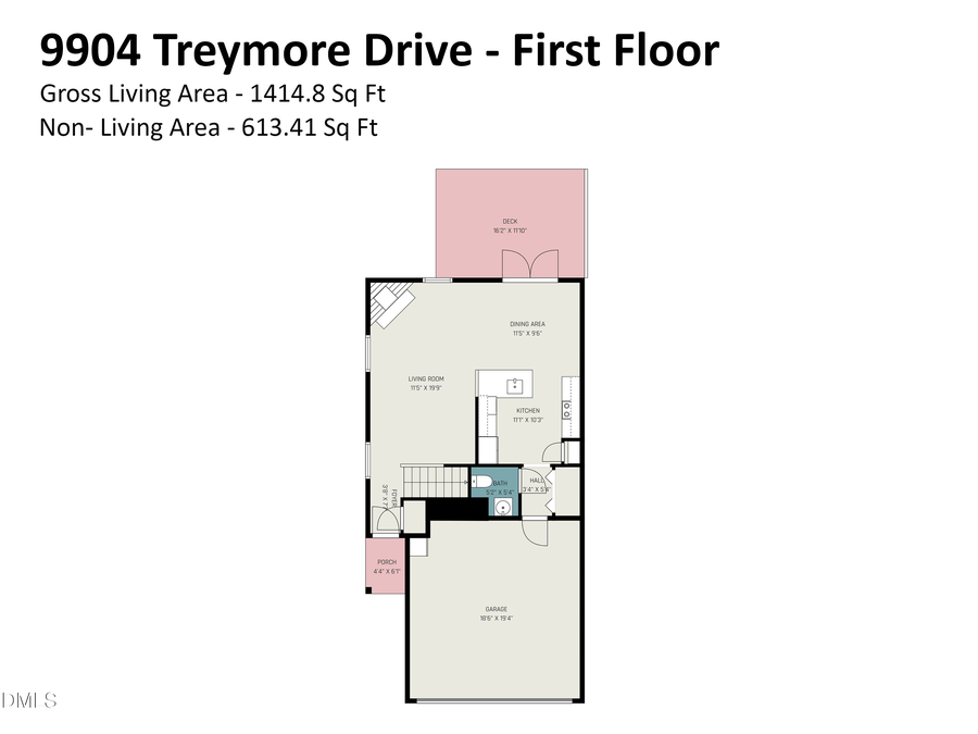 9904 Treymore Drive, Raleigh, NC 27617 - #2
