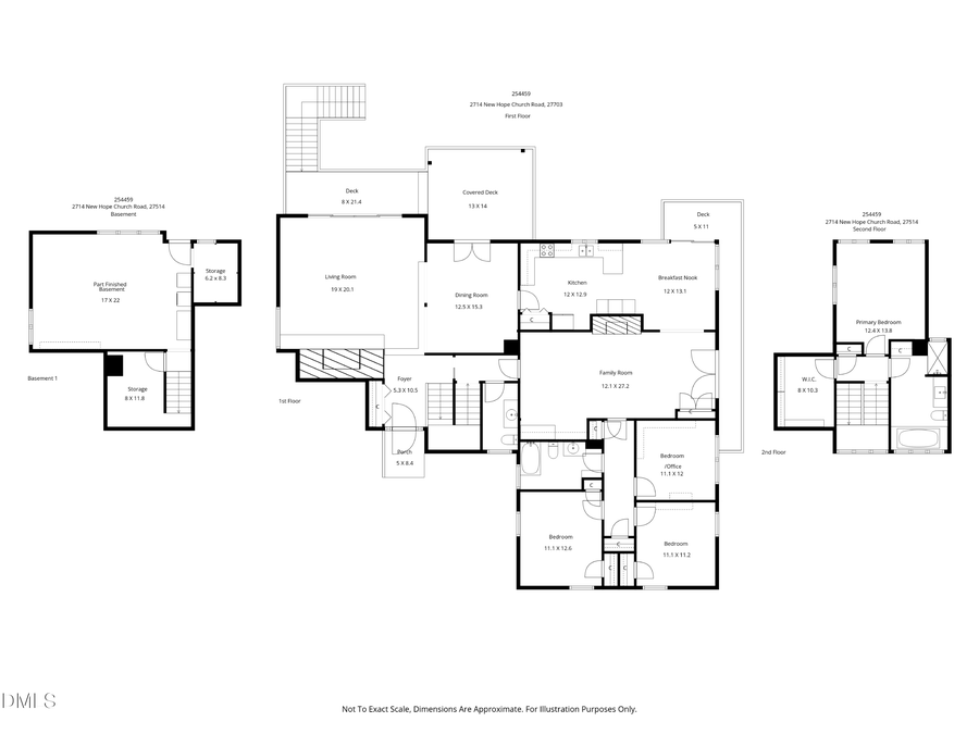 2714 New Hope Church Road, Chapel Hill, NC 27514 - #2