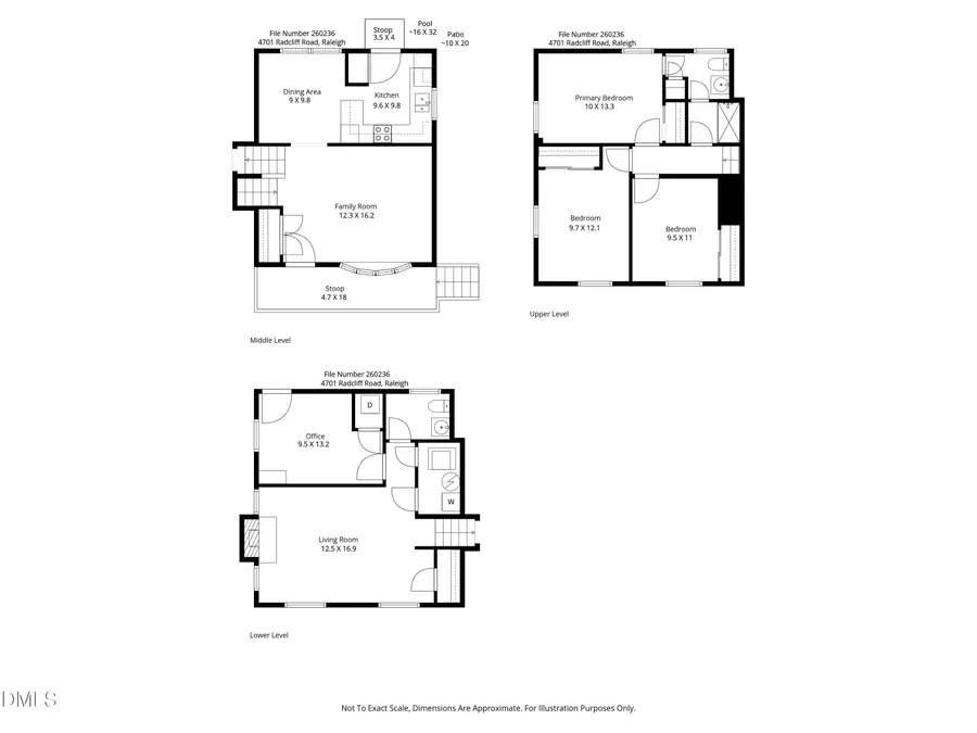 4701 Radcliff Road, Raleigh, NC 27609 - #2