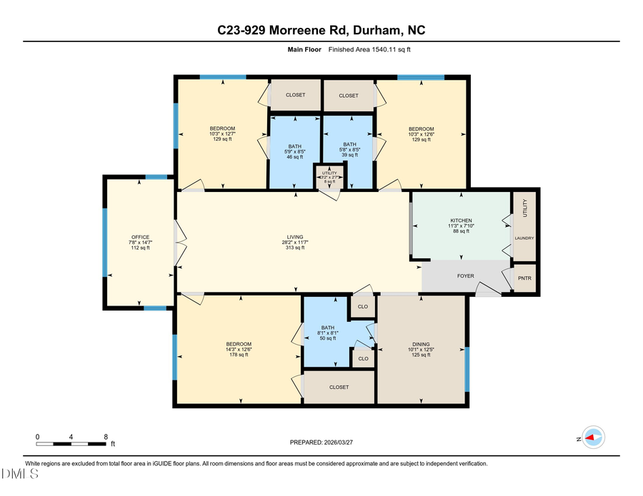 929 Morreene Road #C23, Durham, NC 27705 - #2