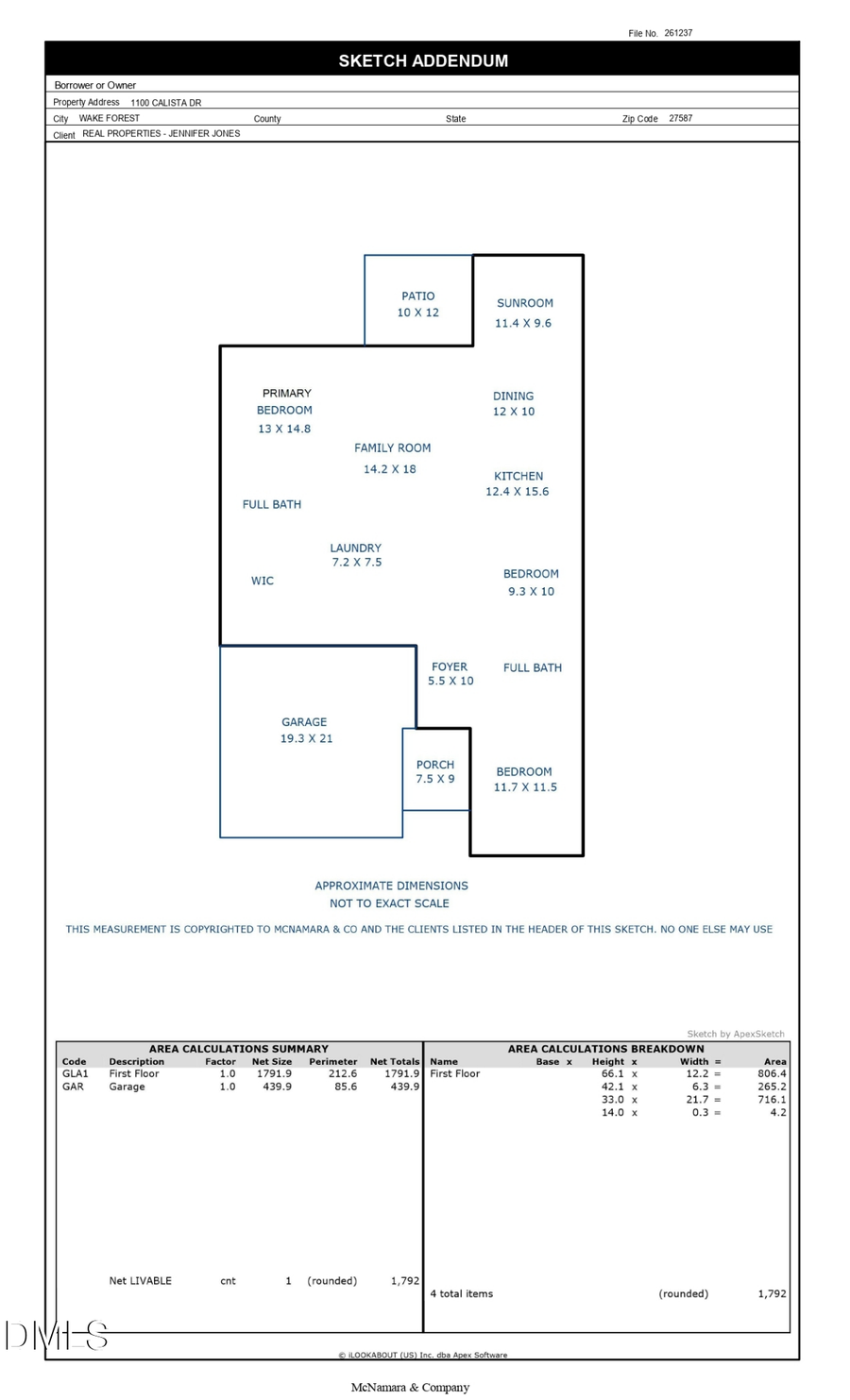 1100 Calista Drive, Wake Forest, NC 27587 - #2