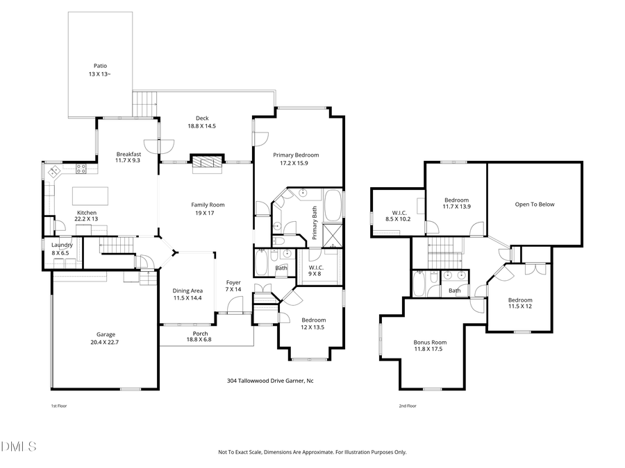 304 Tallowwood Drive, Garner, NC 27529 - #2