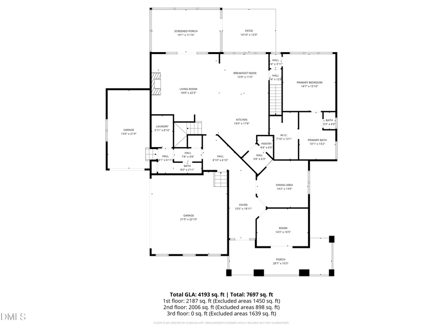 5128 Terra Cotta Drive, Raleigh, NC 27613 - #2