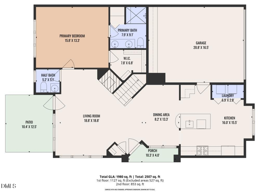12241 Orchardgrass Lane, Raleigh, NC 27614 - #2