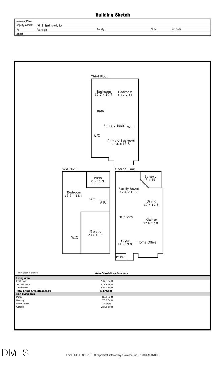 4613 Springerly Lane, Raleigh, NC 27612 - #2