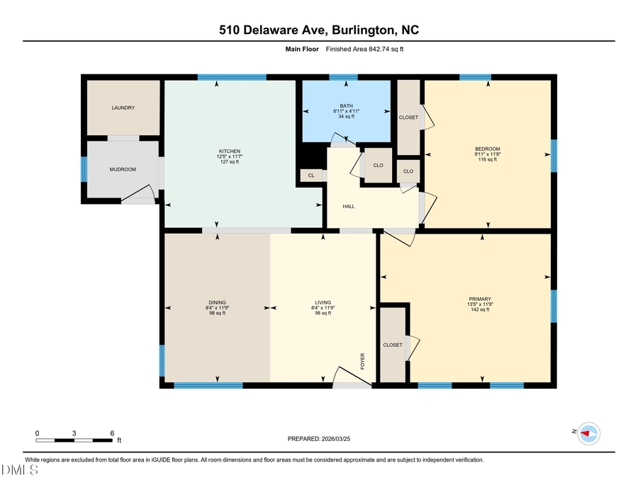 510 Delaware Avenue, Burlington, NC 27217 - #2