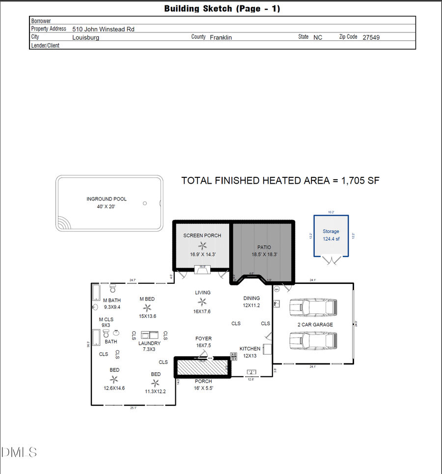 510 John Winstead Road, Louisburg, NC 27549 - #2