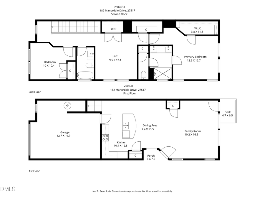 182 Manordale Drive, Chapel Hill, NC 27517 - #2