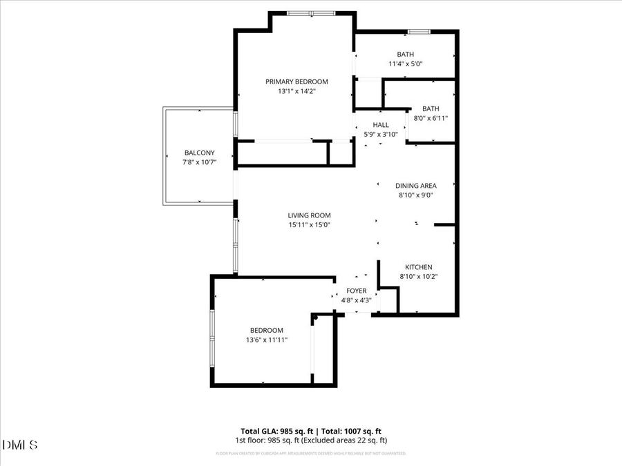 1301 Durlain Drive #208, Raleigh, NC 27614 - #2