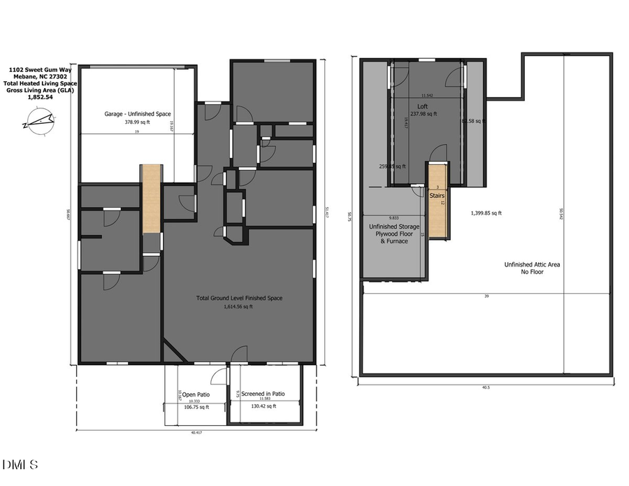 1102 Sweet Gum Way, Mebane, NC 27302 - #2