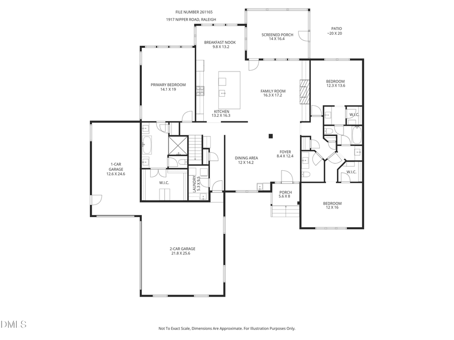 1917 Nipper Road, Raleigh, NC 27614 - #2