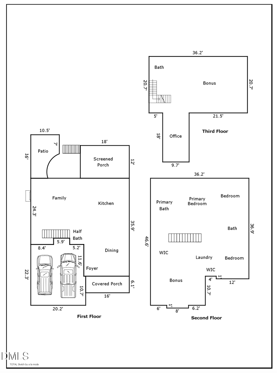 6209 Blanche Drive, Cary, NC 27607 - #2